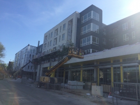The Standard at East Library Construction