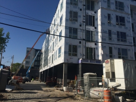 The Standard at East Library Construction