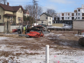 Construction of 1800 E. North Ave.