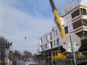 Construction at The Standard