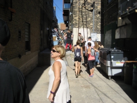 Entering Black Cat Alley