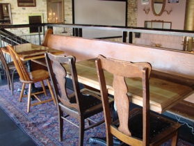 More level two seating in Hotel Foster.