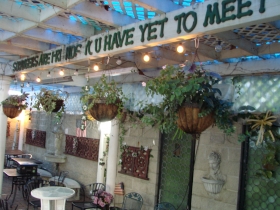 More patio decor.