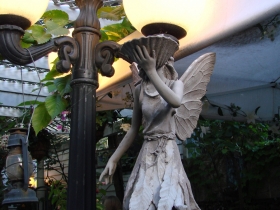 Patio decor.