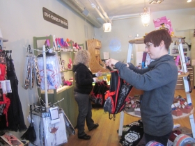 Stuart bought the boutique in 2008, four years after it first opened, when O’Herlily decided to go to graduate school and to sell the place.