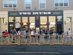 Divino Wine & Dine and Two Bucks Parklet.