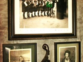 Photo arrangement in Egan room.