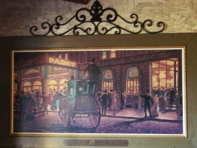 Picture of downtown in Egan room.