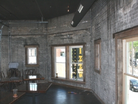 Second floor seating area.