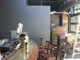 Second floor bar.