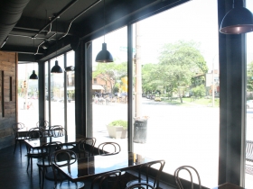 First floor seating.