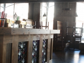 The bar.