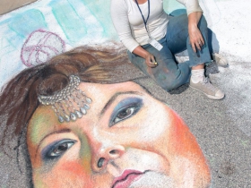 Stacey Williams-Ng, artist and Director of Wallpapered City, Milwaukee,WI