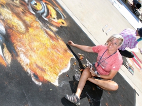 Artist, Tonya Youngberg from West Bountiful Utah