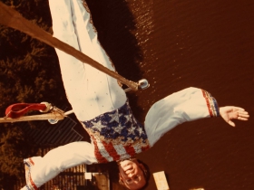 Dave Merrifield and His Helicopter Trapeze Actca. 1977