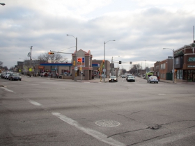 Intersection of S. Cesar E. Chavez Dr. and W. Greenfield Ave.