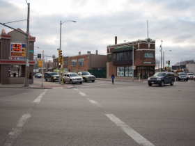 Intersection of S. Cesar E. Chavez Dr. and W. Greenfield Ave.