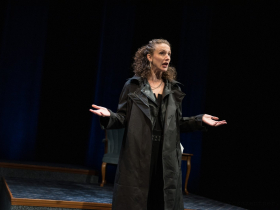 Cassandra Bissell in Next Act Theatre's Three Viewings