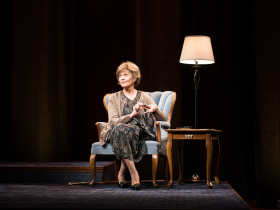 Carrie Hitchcock in Next Act Theatre's Three Viewings