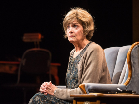 Carrie Hitchcock in Next Act Theatre's Three Viewings