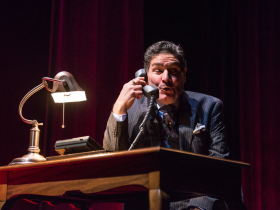 David Cecsarini in Next Act Theatre's Three Viewings