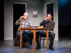 Secret Mask: James Pickering and Drew Parker.