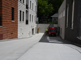 The Fitz Parking Entrance