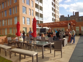 Nice community space.