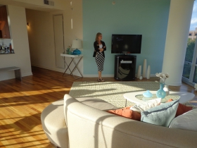 Living room.