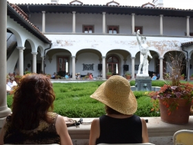 Guests enjoying the performance
