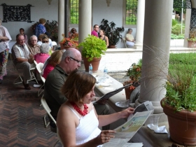Guests enjoying the performance