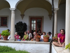 Guests enjoying the performance