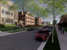 Hackett Apartment Building Rendering