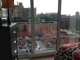 Great view of the party deck.