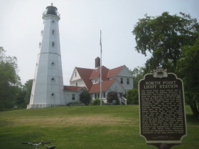 North Point Light Station and Keeper's Quarters