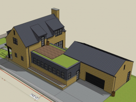 Kaufmann-Maschek House - November 2022 Rendering