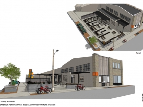 Renderings of Stone Creek on Downer Ave.