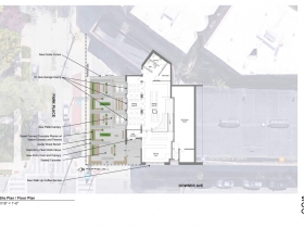 Site Plan for Stone Creek on Downer Ave.