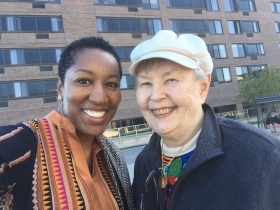 La Toya Sykes and Suzanne Osetek