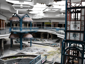 Vandalized Northridge Mall