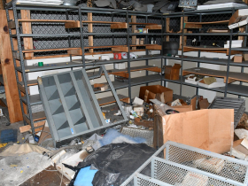 Storage Room at Northridge Mall Movie Theater