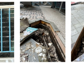 November 2023 Northridge Mall Fire Damage