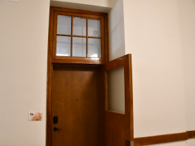 Apartment Doors at Edison School Apartments