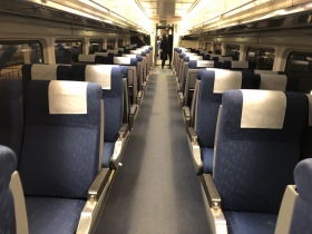 Amtrak Hiawatha Interior