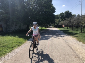 Biking the Monon Trail