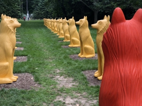 Sculpture at Newfields
