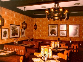 Interior of Marc’s Big Boy in Verona, Wisconsin in June 1975.
