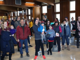 Race participants at the 23rd Annual Steve Cullen Healthy Heart Run/Walk