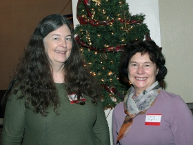 Nancy Welch, Wauwatosa Alderwoman and Dianne Dagelen, Great Waters Group/Sierra Club.