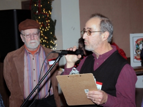 Dale Dulberger introducing Peter Abbott